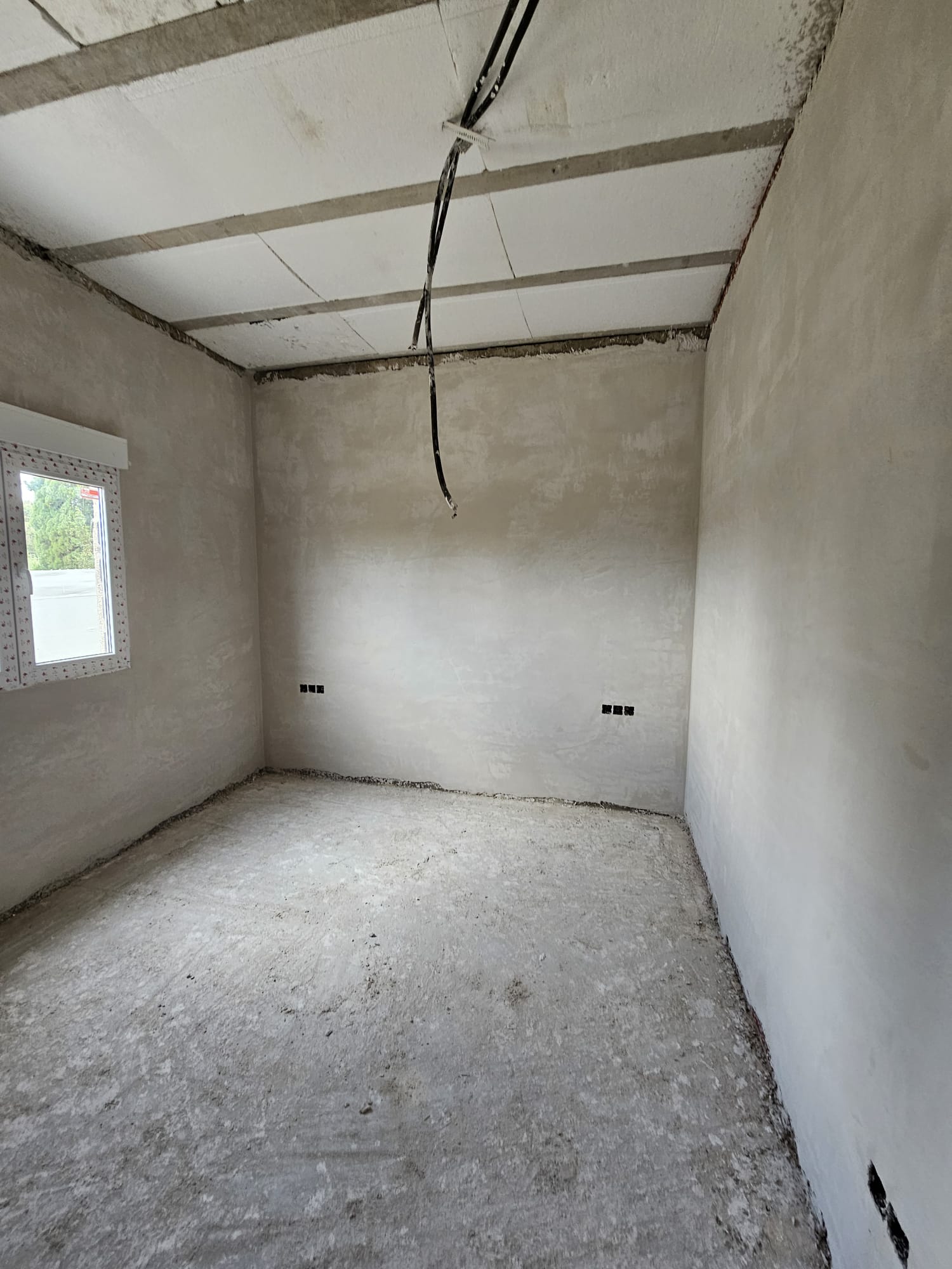 Trabajo de construcción en interior